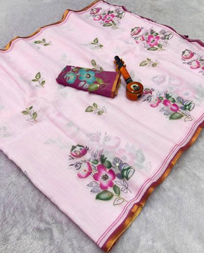 Vastrangan digital printed whole sale sarees